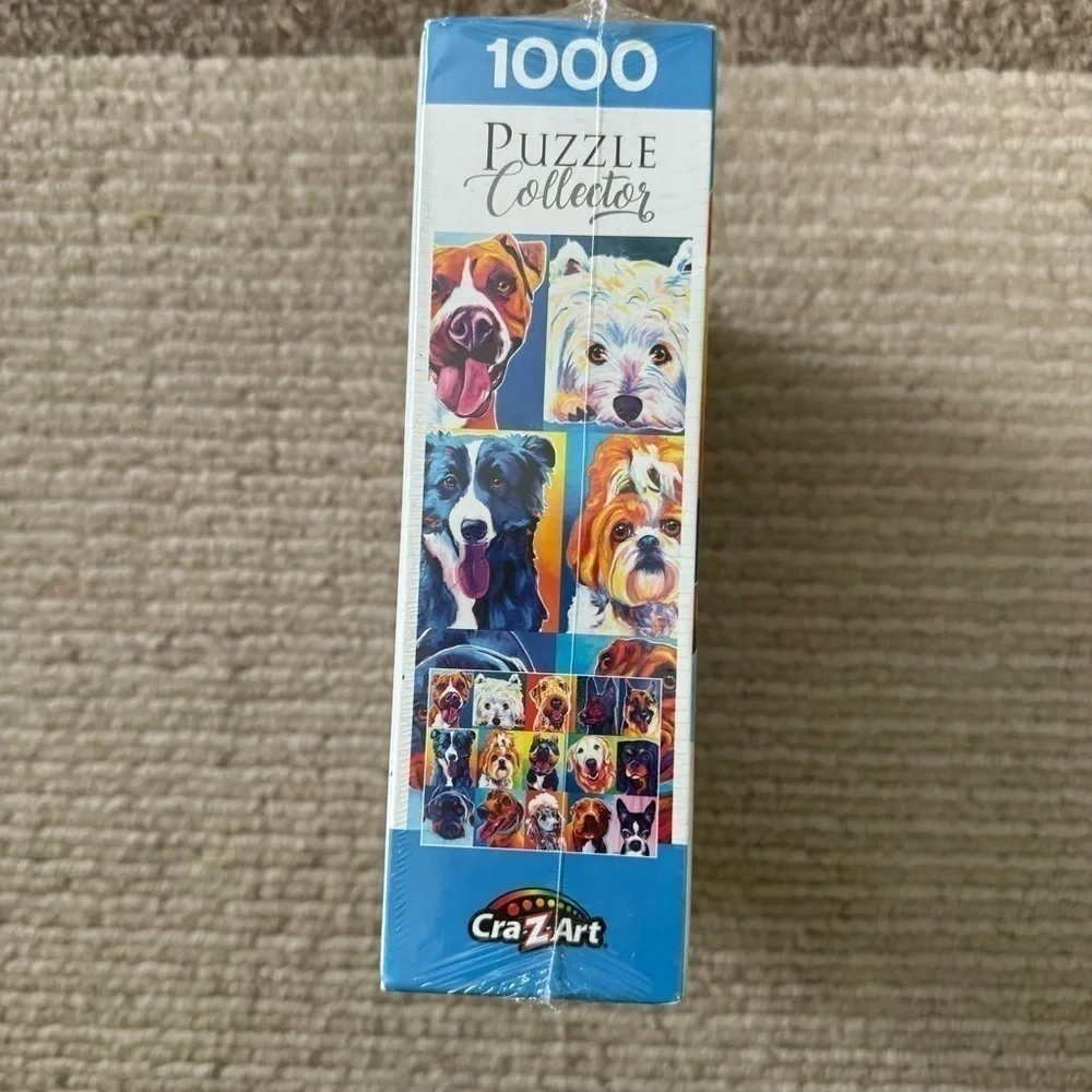 Cra-Z-Art Puzzle Collector 1000 Piece Happy Dawgs Jigsaw Puzzle
